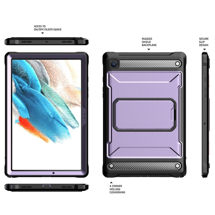 For Samsung Galaxy Tab A8 10.5 2021 Explorer Tablet Protective Case (Purple) - Other Galaxy Tab PC by buy2fix | Online Shopping UK | buy2fix