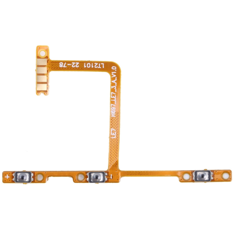 For Tecno Pova 2 LE7 OEM Power Button & Volume Button Flex Cable - Repair & Spare Parts by buy2fix | Online Shopping UK | buy2fix