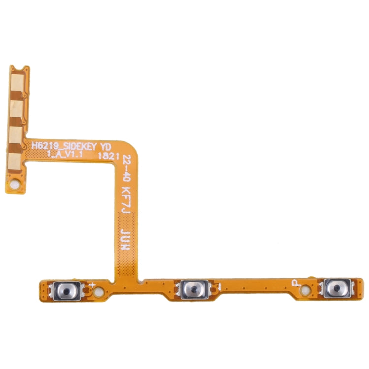 For Tecno Spark 7P KF7j OEM Power Button & Volume Button Flex Cable - Flex Cable by buy2fix | Online Shopping UK | buy2fix