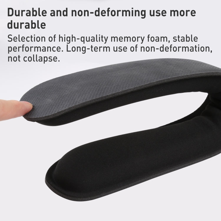 Memory Foam Wrist Guard Keyboard Holder(Black) -  by buy2fix | Online Shopping UK | buy2fix