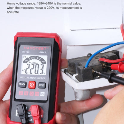 HABOTEST HT123 Mini High-precision Digital Multimeter - Consumer Electronics by buy2fix | Online Shopping UK | buy2fix