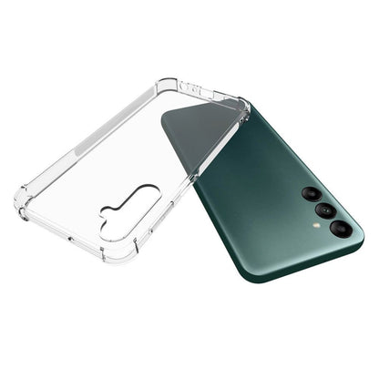 For Samsung Galaxy A24 Shockproof Non-slip Thickening TPU Phone Case(Transparent) - Galaxy Phone Cases by buy2fix | Online Shopping UK | buy2fix