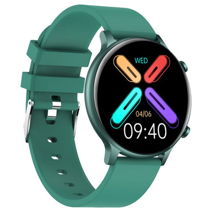 HT12 1.32 inch Silicone Band IP67 Waterproof Smart Watch, Support Bluetooth Calling / Sleep Monitoring(Green) - Smart Wear by buy2fix | Online Shopping UK | buy2fix