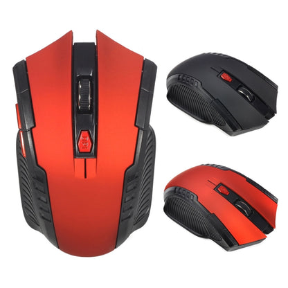 HXSJ A882 6-keys 2.4G 1600DPI Three-speed Adjustable Wireless Office Mouse(Red) -  by HXSJ | Online Shopping UK | buy2fix