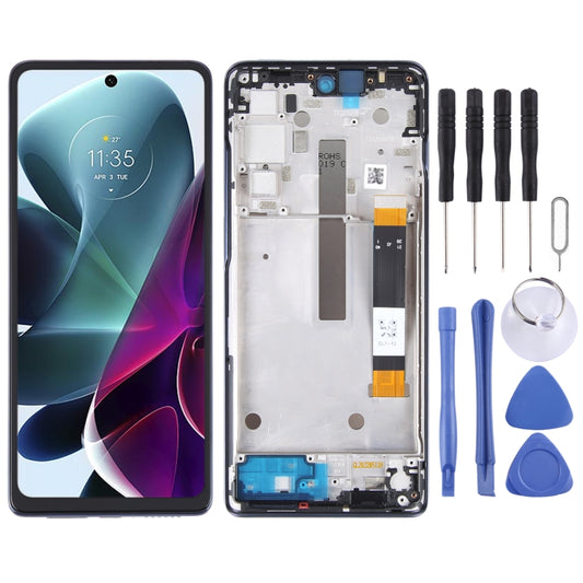 OEM LCD Screen For Motorola Moto G200 / Edge S30 Digitizer Full Assembly With Frame - Repair & Spare Parts by buy2fix | Online Shopping UK | buy2fix