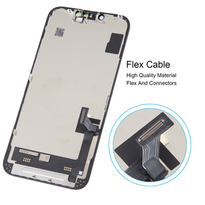 JK inell LCD Screen For iPhone 14 with Digitizer Full Assembly -  by buy2fix | Online Shopping UK | buy2fix