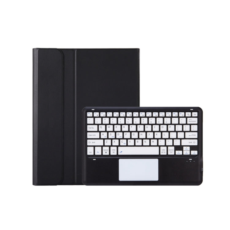 For vivo Pad 2 12.1 inch AV12-A Ultra-thin Split Bluetooth Keyboard Leather Tablet Case with Touchpad(Black+White) - Others Keyboard by buy2fix | Online Shopping UK | buy2fix