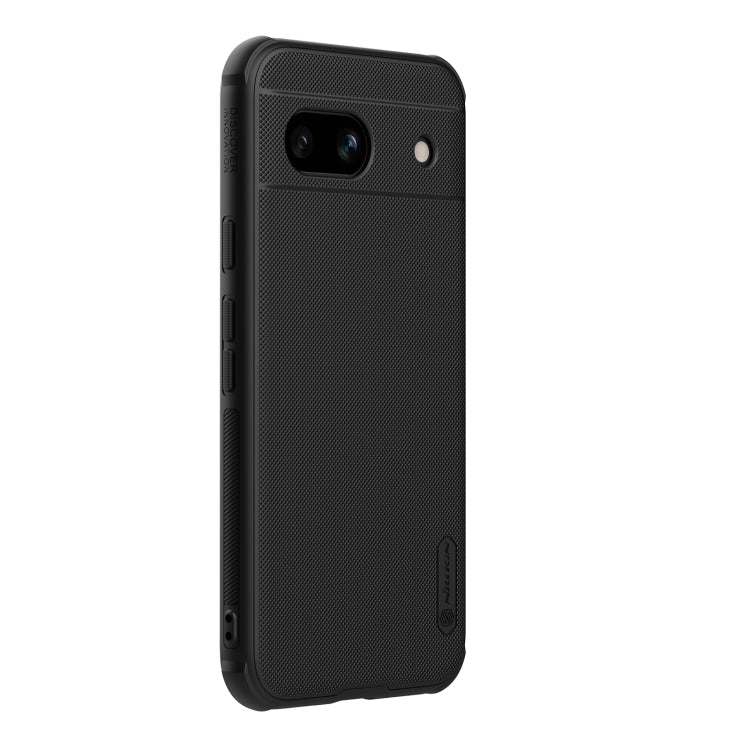 For Google Pixel 8a NILLKIN Frosted Shield Pro PC + TPU Phone Case(Black) - Google Cases by NILLKIN | Online Shopping UK | buy2fix