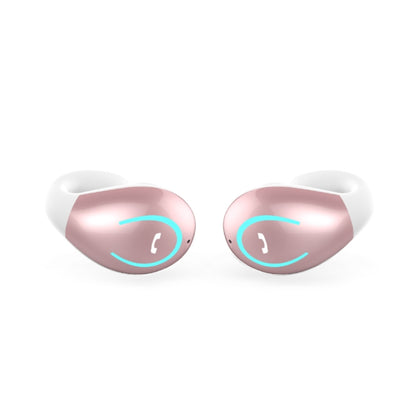 YX08 Ultra-light Ear-hook Stereo Wireless V5.0 Bluetooth Earphones(Pink) - Bluetooth Earphone by buy2fix | Online Shopping UK | buy2fix