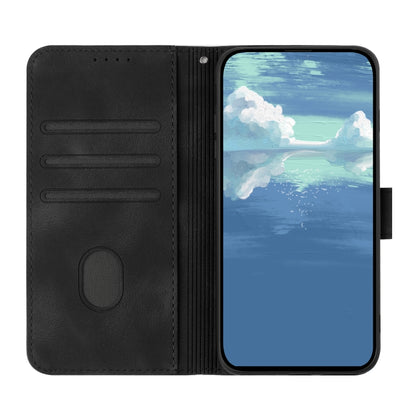 For Honor 10 Lite Line Pattern Skin Feel Leather Phone Case(Black) - Honor Cases by buy2fix | Online Shopping UK | buy2fix