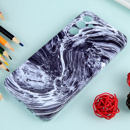 For Samsung Galaxy A14 Marble Pattern Phone Case(Black White) - Galaxy Phone Cases by buy2fix | Online Shopping UK | buy2fix