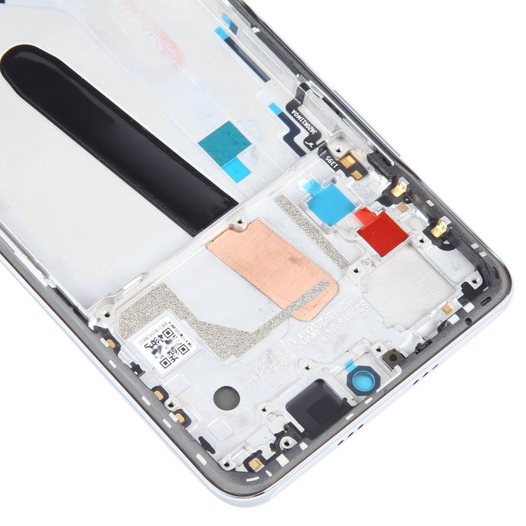 OLED LCD Screen For Xiaomi 11X Digitizer Full Assembly with Frame(Silver) - LCD Screen by buy2fix | Online Shopping UK | buy2fix