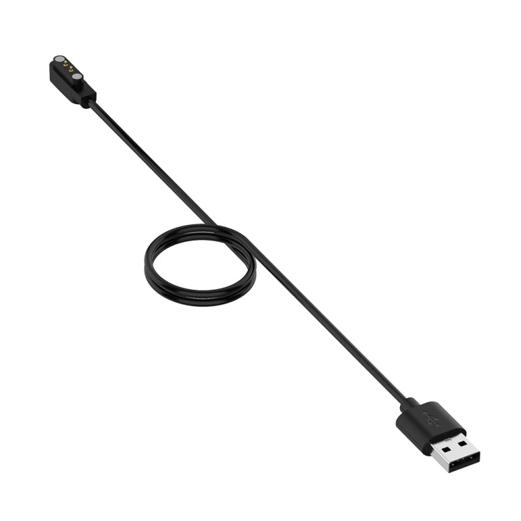 For Kieslect Smart Watch K10 / K11 Smart Watch Magnetic Charging Cable, Length:60cm(Black) - Charger by buy2fix | Online Shopping UK | buy2fix