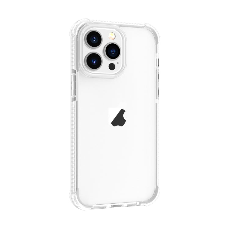 For iPhone 15 Pro Four-corner Shockproof TPU + Acrylic Phone Case(Transparent) - iPhone 15 Pro Cases by buy2fix | Online Shopping UK | buy2fix