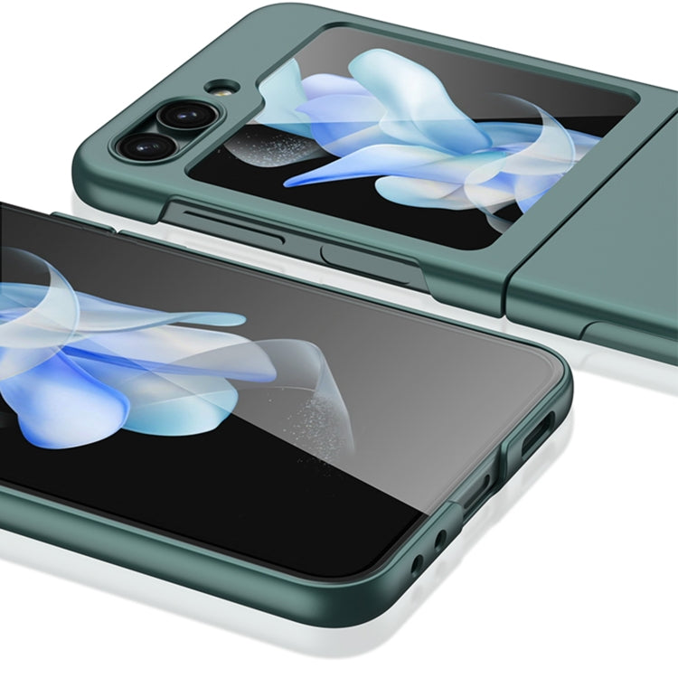 For Samsung Galaxy Z Flip5 GKK Ultra-thin Full Coverage Phone Case(Dark Night Green) - Galaxy Z Flip5 Cases by GKK | Online Shopping UK | buy2fix