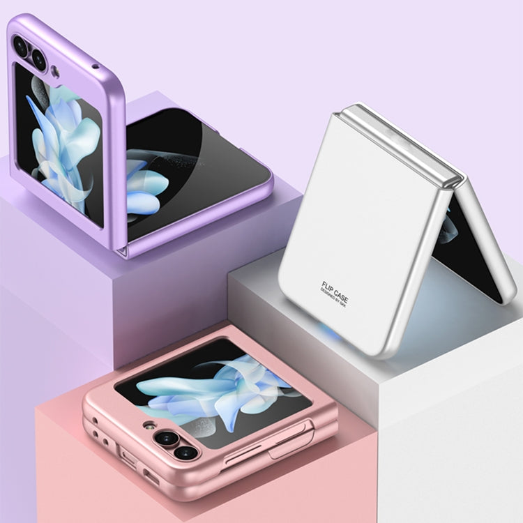 For Samsung Galaxy Z Flip5 GKK Ultra-thin Full Coverage Phone Case(Black) - Galaxy Z Flip5 Cases by GKK | Online Shopping UK | buy2fix