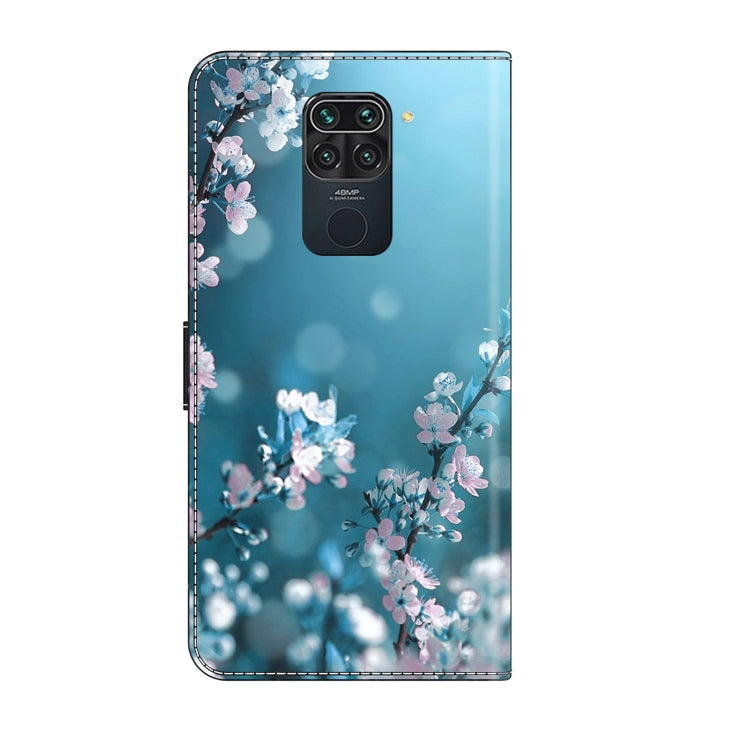 For Xiaomi Redmi Note 9 Crystal 3D Shockproof Protective Leather Phone Case(Plum Flower) - Xiaomi Cases by buy2fix | Online Shopping UK | buy2fix