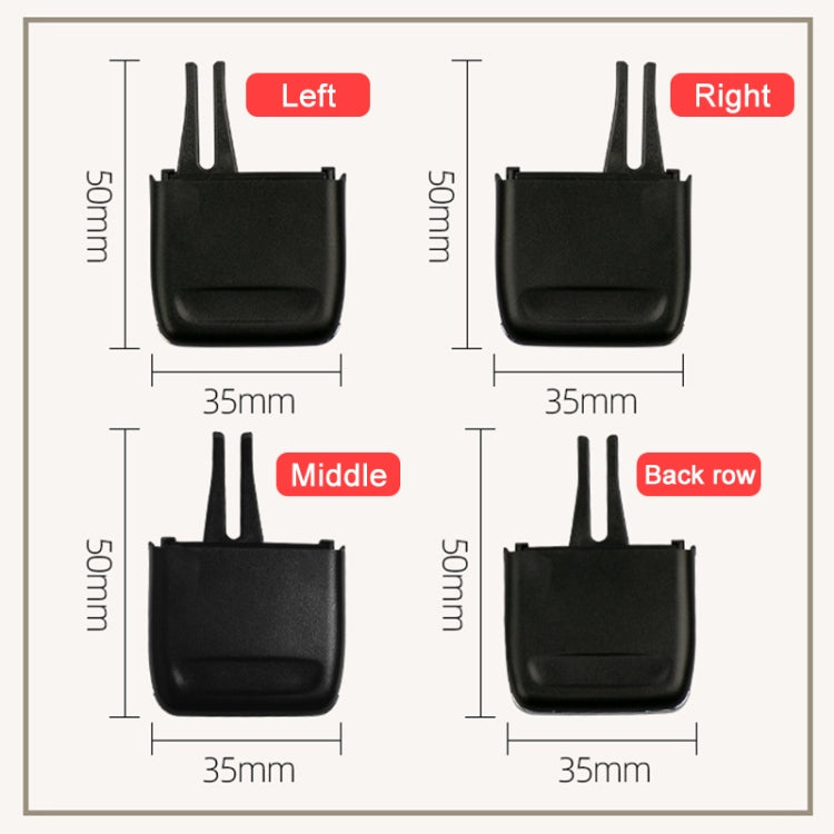 For Porsche Panamera Left Driving Car Air Conditioning Air Outlet Paddle, Type:Right Side - Air Conditioning System by buy2fix | Online Shopping UK | buy2fix