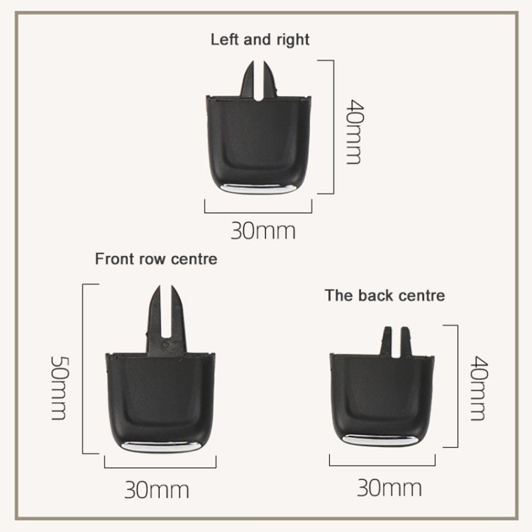 For Buick LaCrosse 2016-2021 Left-hand Drive Car Air Conditioning Air Outlet Paddle 26680098, Type:Front Row Left Side - Air Conditioning System by buy2fix | Online Shopping UK | buy2fix