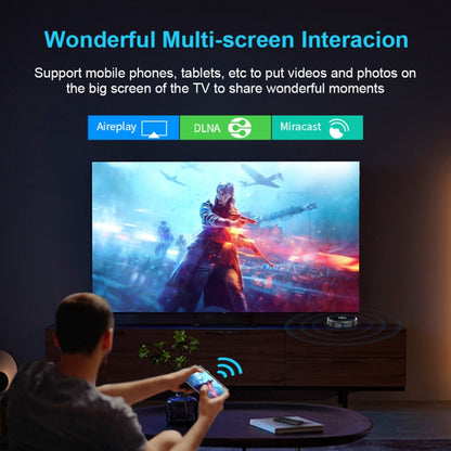 HK1RBOX H8-H618 Android 12.0 Allwinner H618 Quad Core Smart TV Box, Memory:2GB+16GB(UK Plug) - Allwinner H6 by buy2fix | Online Shopping UK | buy2fix