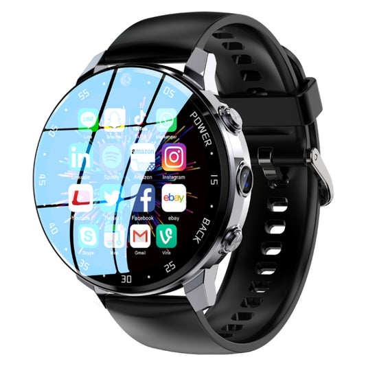 A3 1.43 inch IP67 Waterproof 4G Android 8.1 Smart Watch Support Face Recognition / GPS, Specification:2G+16G(Black) - Android Watch by buy2fix | Online Shopping UK | buy2fix