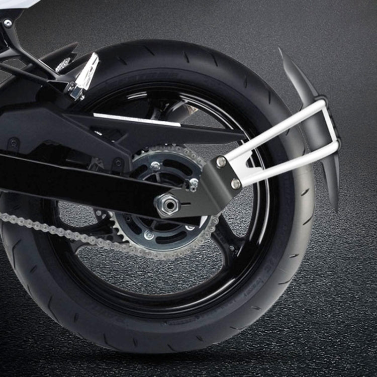 Motorcycle Stainless Steel Modified Rear Wheel Fender Dustproof Splash Flaps Mudguards Fender Guard, Style:D Style Foot - In Car by buy2fix | Online Shopping UK | buy2fix