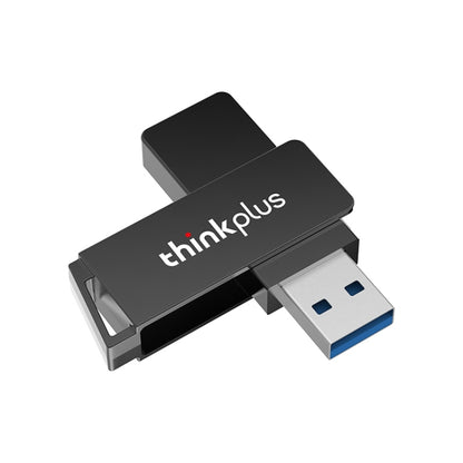 Lenovo Thinkplus USB 3.0 Rotating Flash Drive, Memory:64GB(Black) - USB Flash Drives by Lenovo | Online Shopping UK | buy2fix