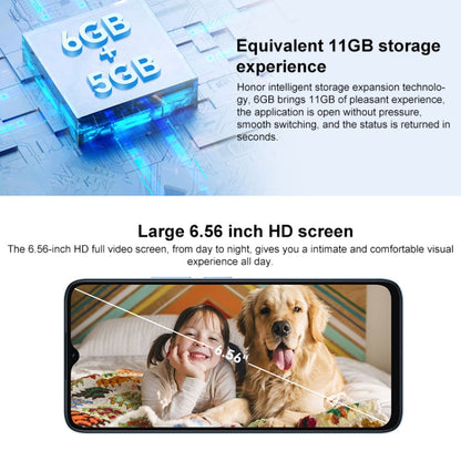 Honor Play 40C 5G, 6GB+128GB, 108MP Camera, 6.56 inch MagicOS 7.1 Snapdragon 480 Plus Octa Core up to 2.2GHz, Network: 5G, Not Support Google Play(Sky Blue) - Honor by Huawei | Online Shopping UK | buy2fix