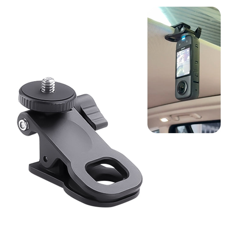 Car Sun Visor Bracket Type A Action Camera Mount - Car Holders by buy2fix | Online Shopping UK | buy2fix