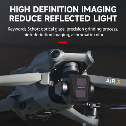 For DJI Air 3 JSR KB Series Drone Lens Filter, Filter:MCUV - Mavic Lens Filter by JSR | Online Shopping UK | buy2fix
