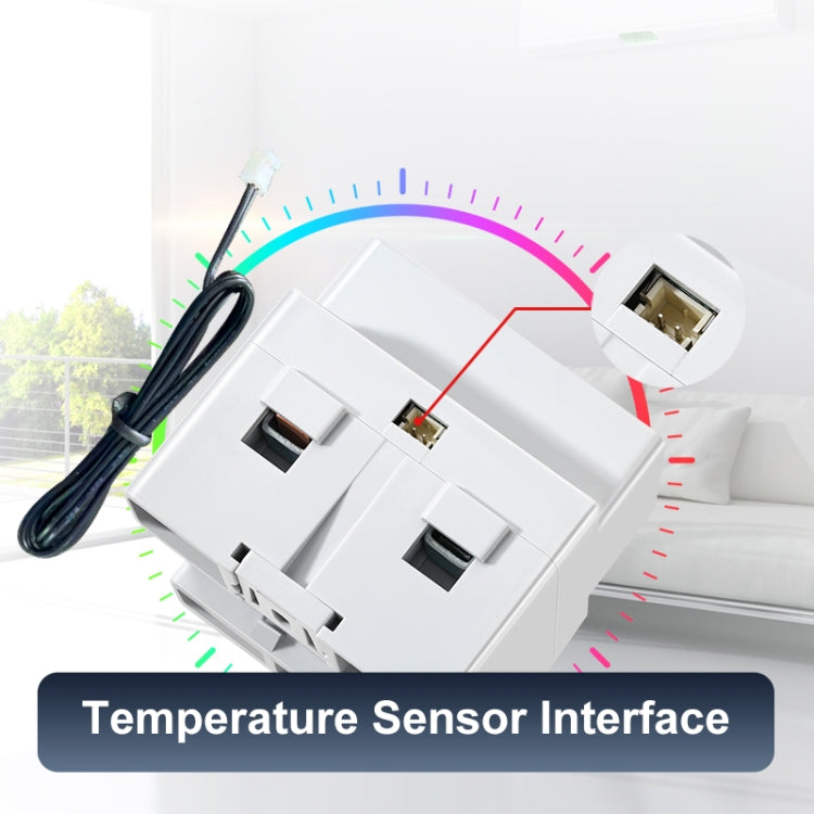 KWS-302L 170-270V Multifunctional AC Digital Display Rail Voltage and Current Monitoring Meter - Current & Voltage Tester by buy2fix | Online Shopping UK | buy2fix