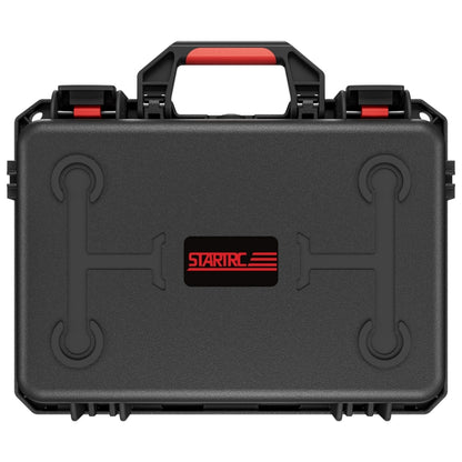 For DJI Mini 4 Pro STARTRC Drone Kit Waterproof ABS Suitcase Storage Box(Black Orange) - Backpacks & Bags by STARTRC | Online Shopping UK | buy2fix