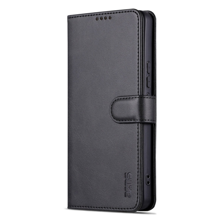 For vivo Y78+/Y78 5G Global/V29 Lite AZNS Skin Feel Calf Texture Flip Leather Phone Case(Black) - vivo Cases by AZNS | Online Shopping UK | buy2fix