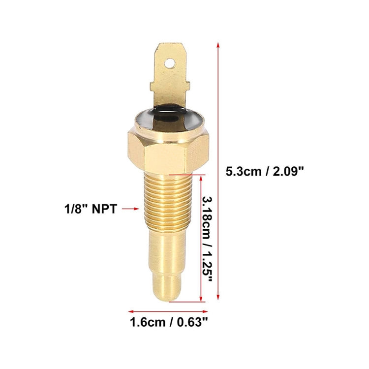 175-185 Degree Car Fan Thermostat Temperature Switch Electric Engine Cooling Fan Thermostat Switch - Engine Fittings by buy2fix | Online Shopping UK | buy2fix