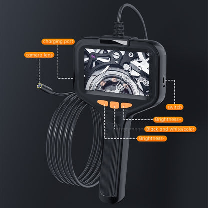 P200 8mm Side Lenses Integrated Industrial Pipeline Endoscope with 4.3 inch Screen, Spec:2m Tube -  by buy2fix | Online Shopping UK | buy2fix