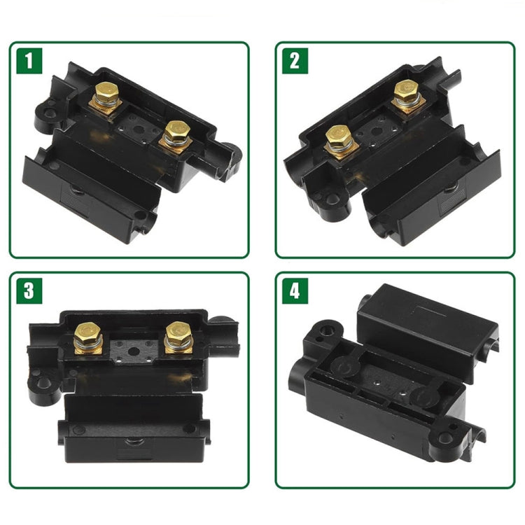 6 in 1 For Dual Battery Systems ANS Car Fuse Holder Fuse Box Kit, Current:40A - Fuse by buy2fix | Online Shopping UK | buy2fix