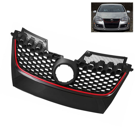 Car Front Racing Front Grille Grid Insect Net for Volkswagen Golf 5 MK5 V GTI - License Plate Covers & Frames by buy2fix | Online Shopping UK | buy2fix