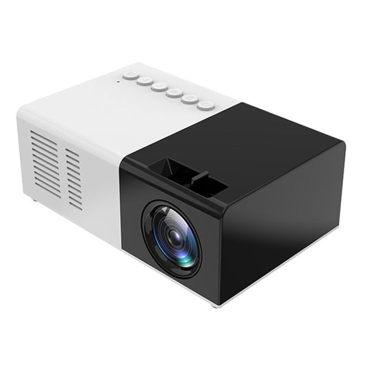 J9 1920x1080P 15 ANSI Portable Home Theater Mini LED HD Digital Projector, Basic Version, AU Plug(Black White) - Consumer Electronics by buy2fix | Online Shopping UK | buy2fix