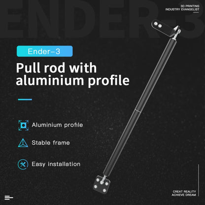 Creality Ender-3 / 3Pro Tie Rod Fixed Support Frame 3D Printer Structure Bracket - Parts by Creality | Online Shopping UK | buy2fix