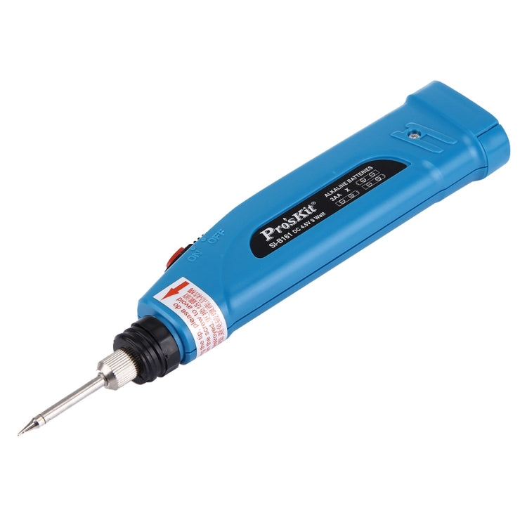 Proskit SI-B161 9W Batteries Powered Handheld Electric Soldering Iron - Electric Soldering Iron by ProsKit | Online Shopping UK | buy2fix