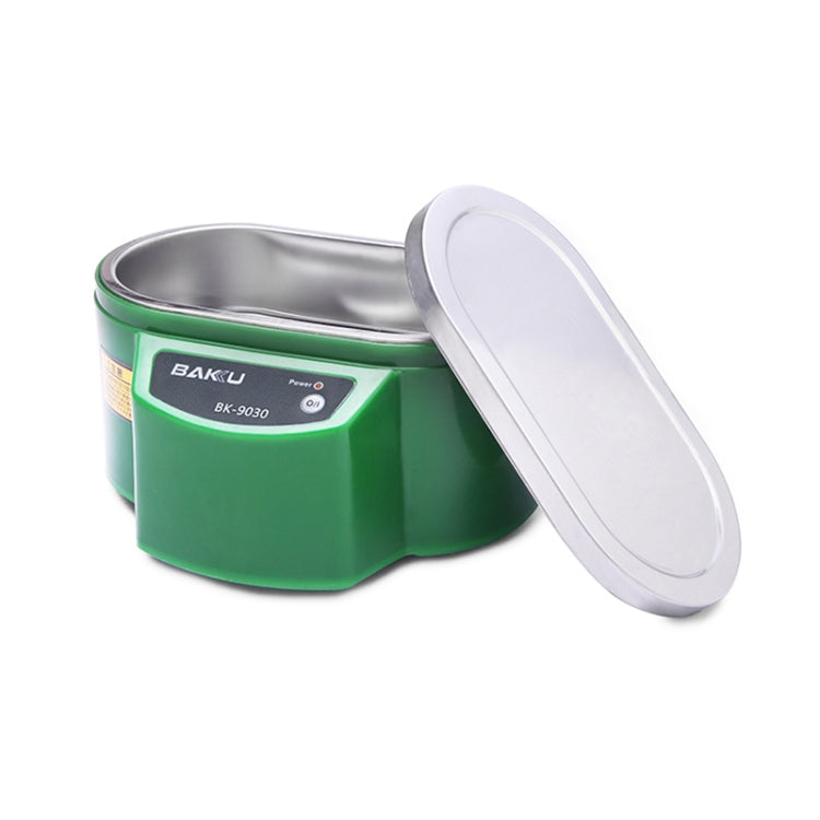 BAKU BK-9030 30W 0.8L LCD Display Ultrasonic Cleaner, AC 110V, US Plug(Green) - Ultrasonic Cleaner by BAKU | Online Shopping UK | buy2fix