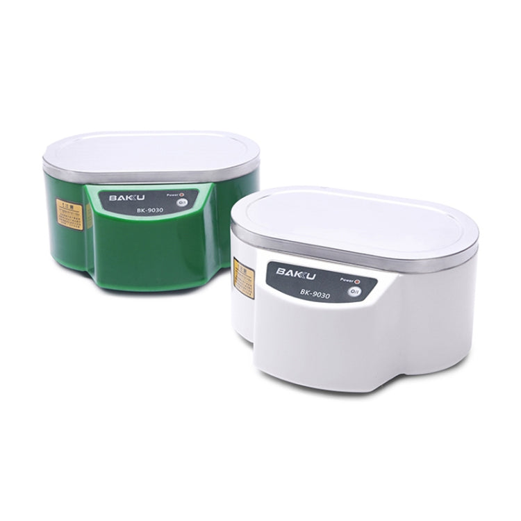 BAKU BK-9030 30W 0.8L LCD Display Ultrasonic Cleaner, AC 110V, US Plug(Green) - Ultrasonic Cleaner by BAKU | Online Shopping UK | buy2fix