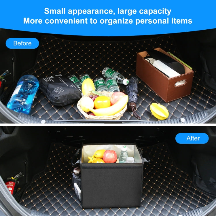 FunAdd Foldable Storage Fresh Box Vehicle Trunk Organizer Bag (Black) - Stowing Tidying by FunAdd | Online Shopping UK | buy2fix