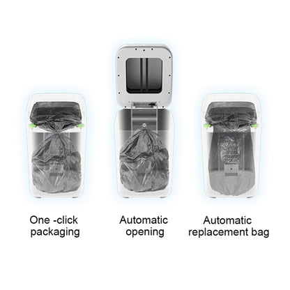 WK U01 Smart Trash Can, Capacity: 17L - Trash Bin & Bags by WK | Online Shopping UK | buy2fix