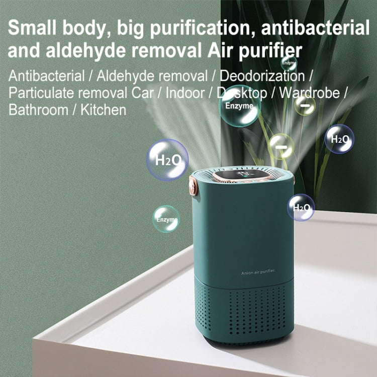 A8 Home Portable Air Purifier (Green) - Home & Garden by buy2fix | Online Shopping UK | buy2fix