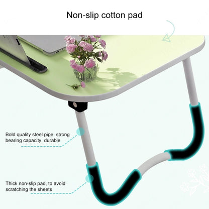 Foldable Non-slip Laptop Desk Table Stand with Card Slot & Cup Slot (Green) - Laptop Stand by buy2fix | Online Shopping UK | buy2fix