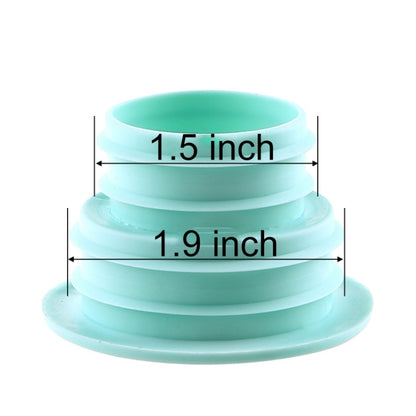 3 PCS Sewer Lengthen Odor-resistant Silicone Joint Kitchen Plumbing Sewer Drain Sealing Plug, Random Color Delivery - Home & Garden by buy2fix | Online Shopping UK | buy2fix