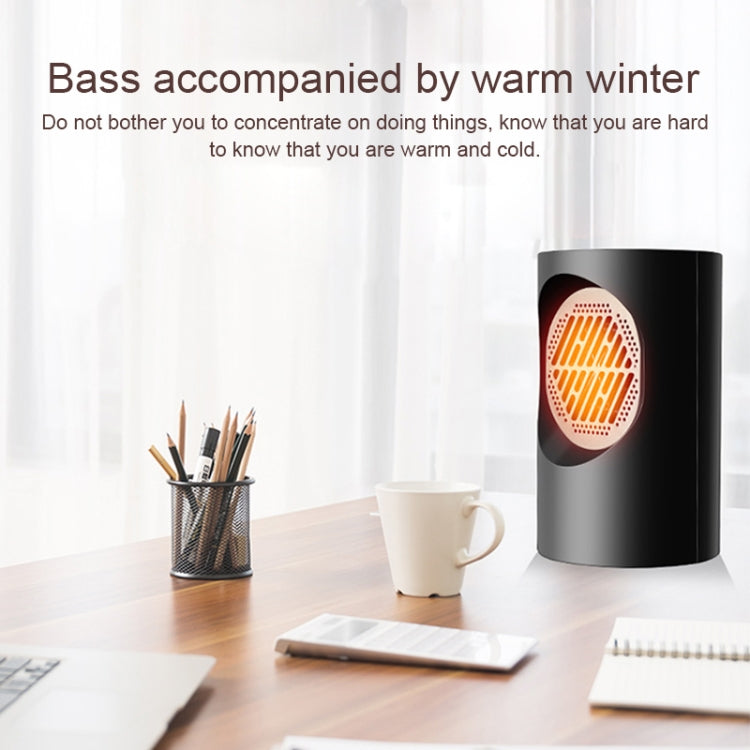 BG-360 Mini Household Desktop Radiator Warmer Electric Heater Warm Air Blower (Black) - Consumer Electronics by buy2fix | Online Shopping UK | buy2fix