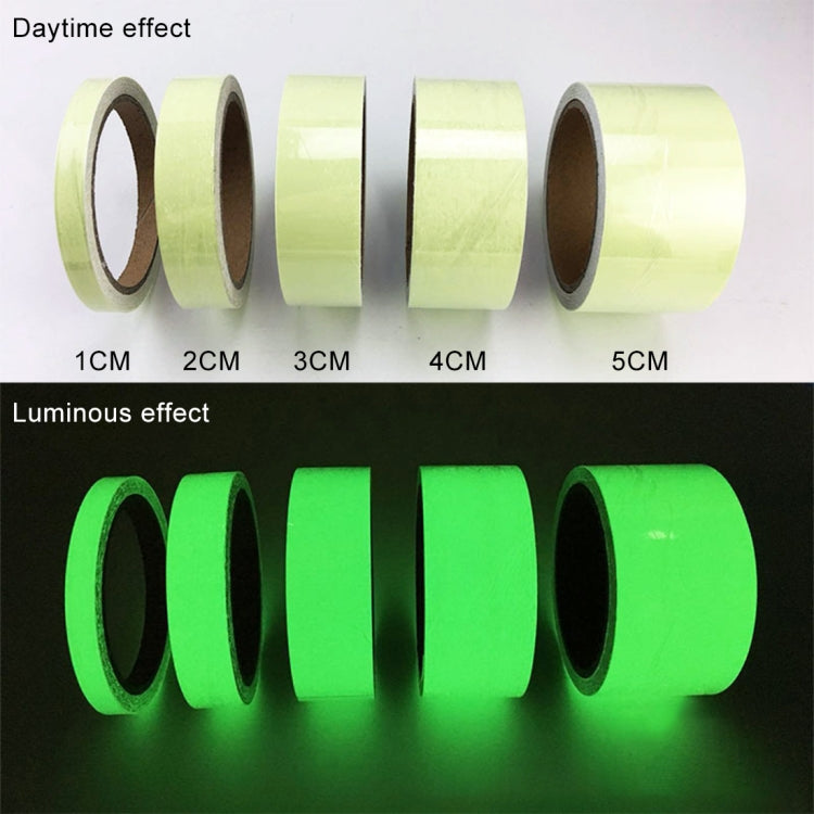 Luminous Tape Green Glow In Dark Wall Sticker Luminous Photoluminescent Tape Stage Home Decoration, Size: 3cm x 10m(Green Light) - Sticker by buy2fix | Online Shopping UK | buy2fix