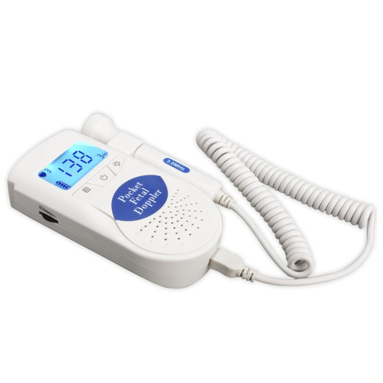 JPD-100S6 I LCD Ultrasonic Scanning Pregnant Women Fetal Stethoscope Monitoring Monitor / Fetus-voice Meter, Complies with IEC60601-1:2006 - Heart Rate Monitoring by buy2fix | Online Shopping UK | buy2fix